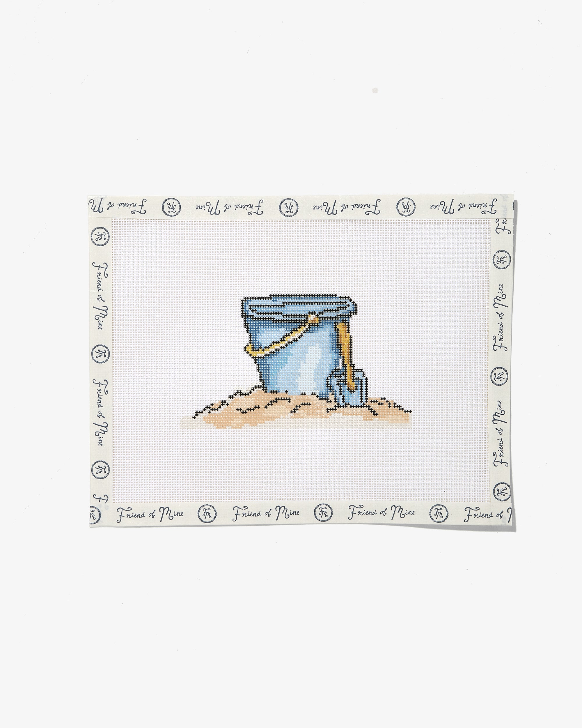 Sand Bucket needlepoint canvas