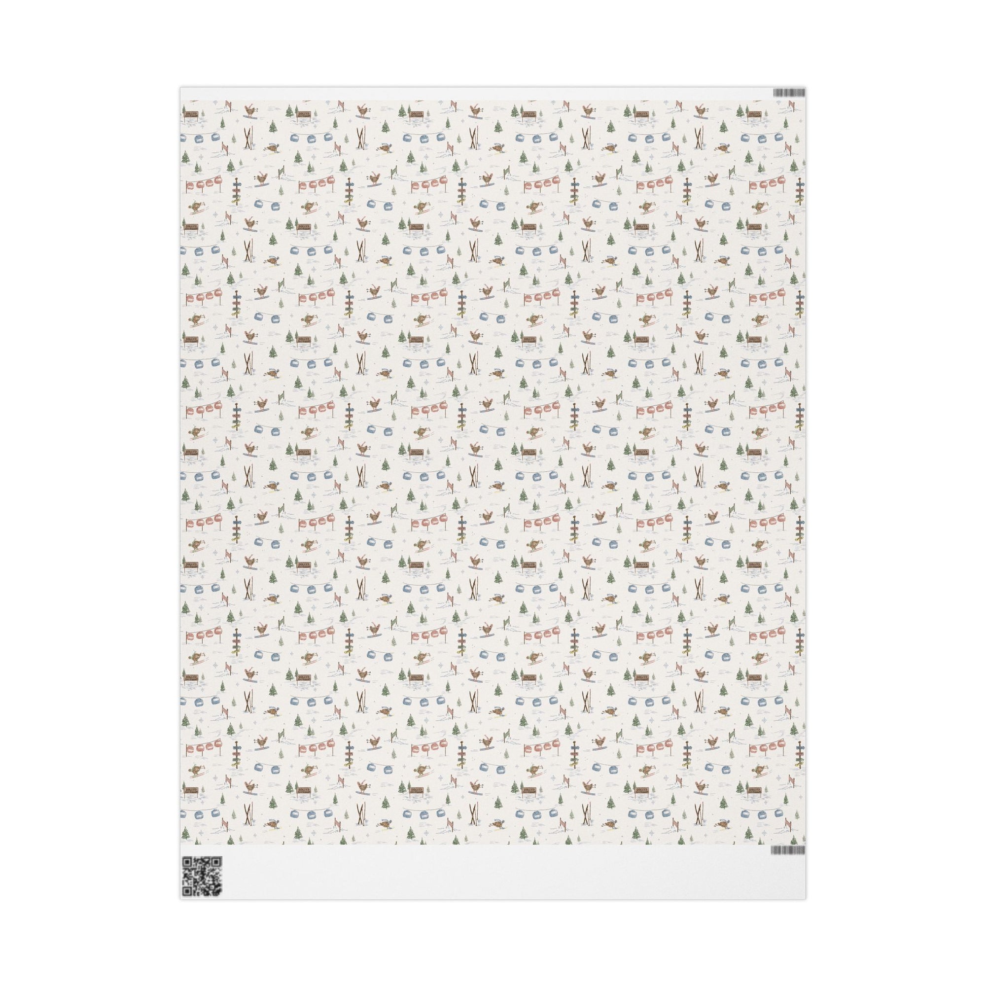 Dolly's Ski Resort Wrapping Paper