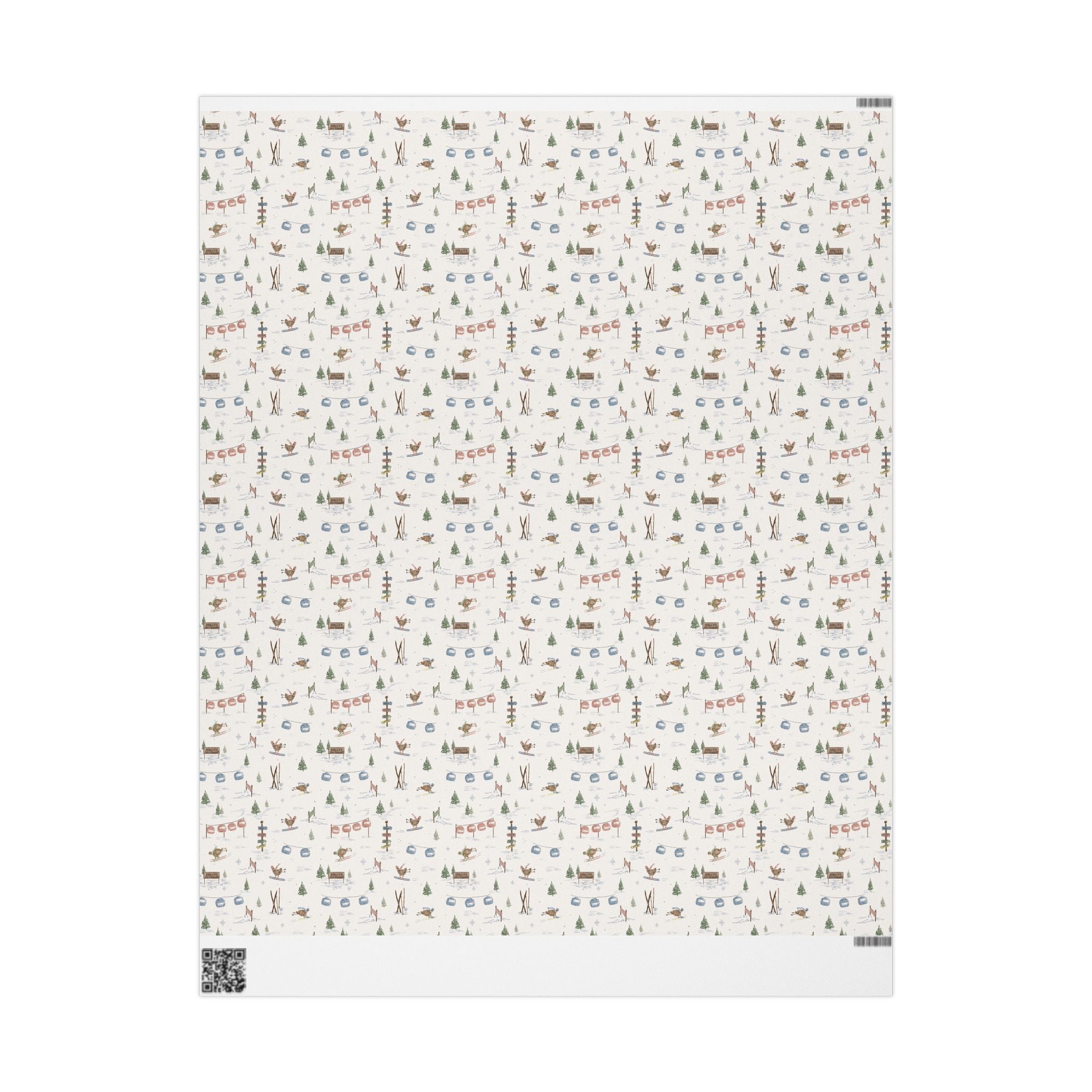 Dolly's Ski Resort Wrapping Paper