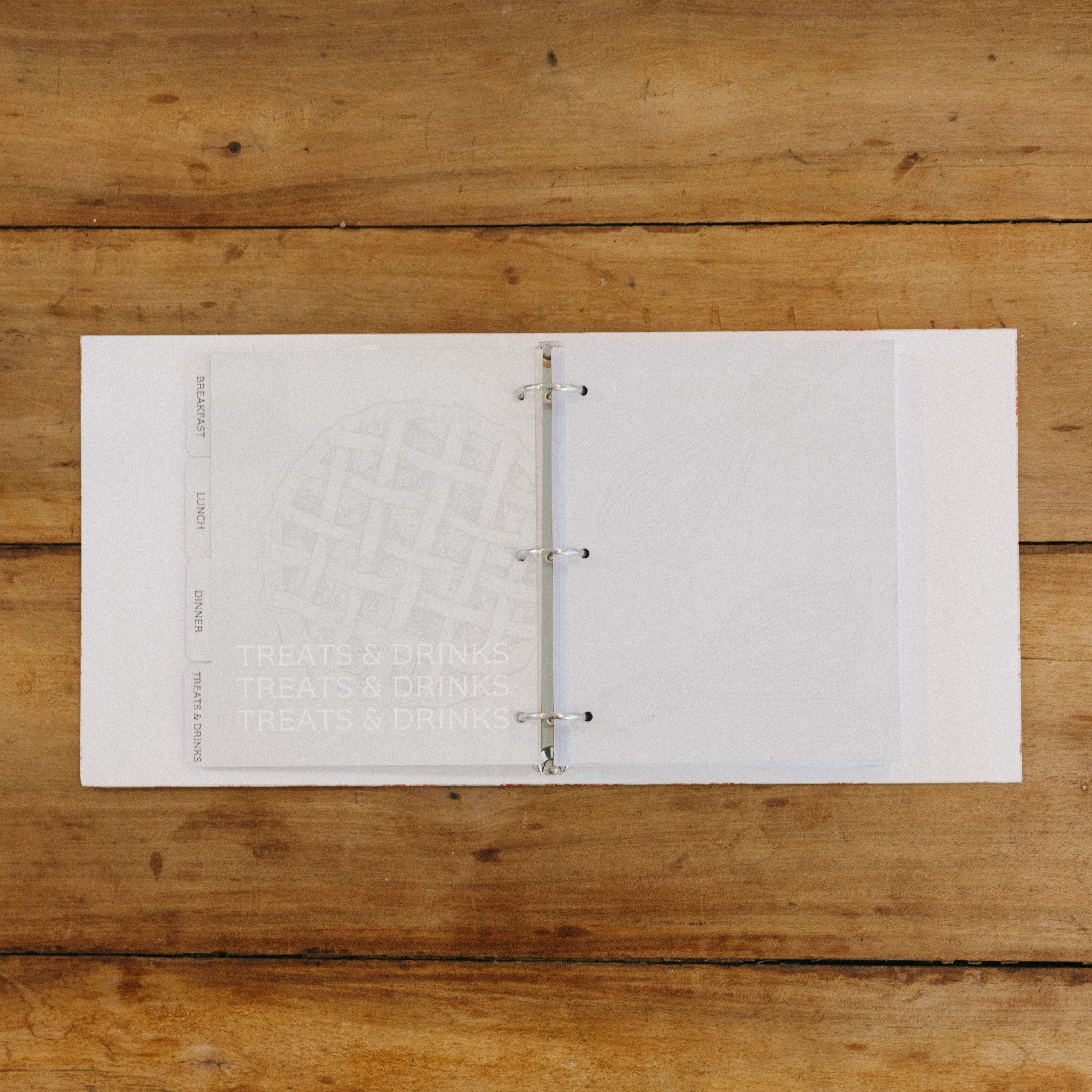 Friend of Mine Recipe Binder