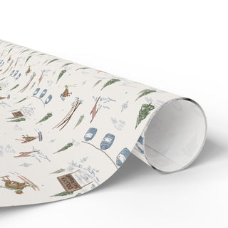 Dolly's Ski Resort Wrapping Paper