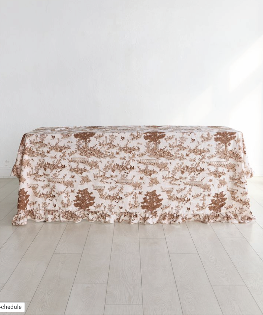 Toile Tablecloth