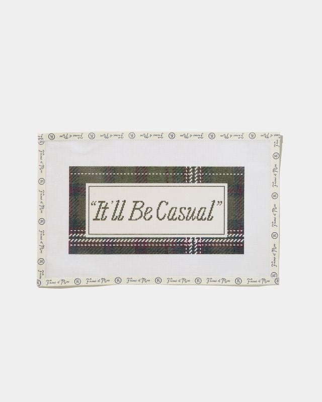 It'll Be Casual Plaid (Harrison Wallace X Friend of Mine)