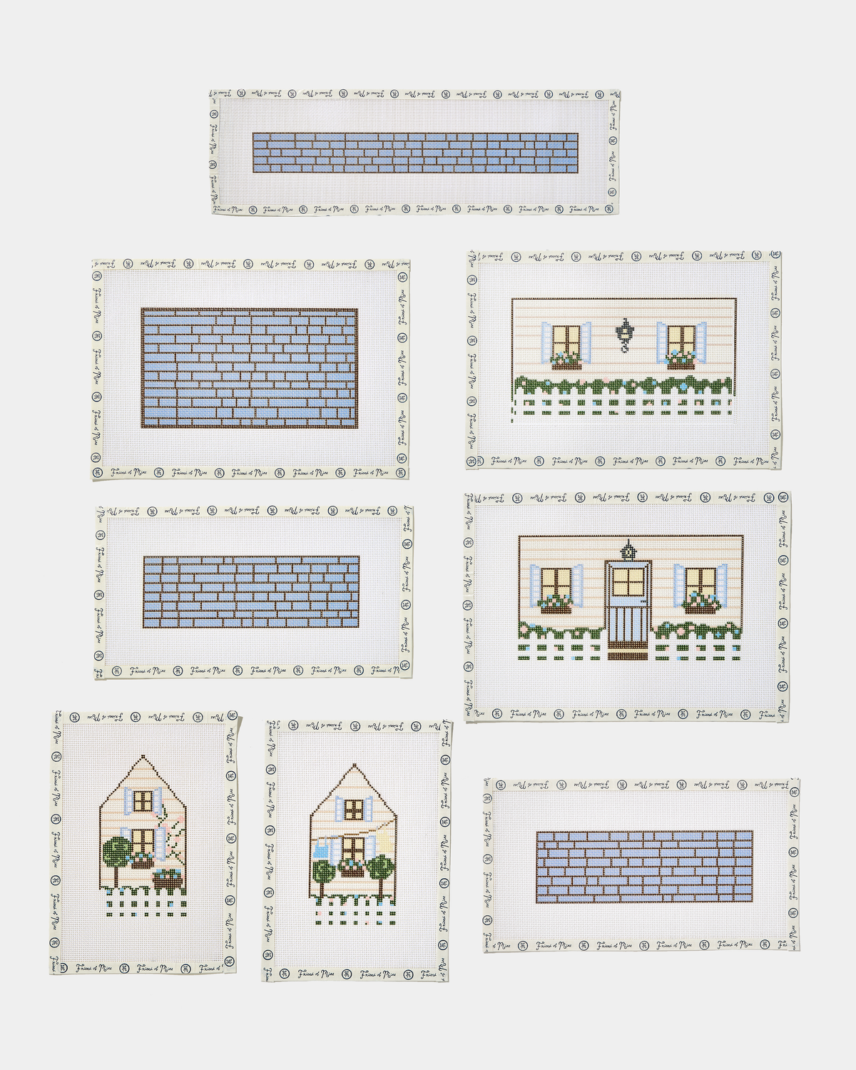 House Purse Canvas – Cottage (4-6 week preorder)