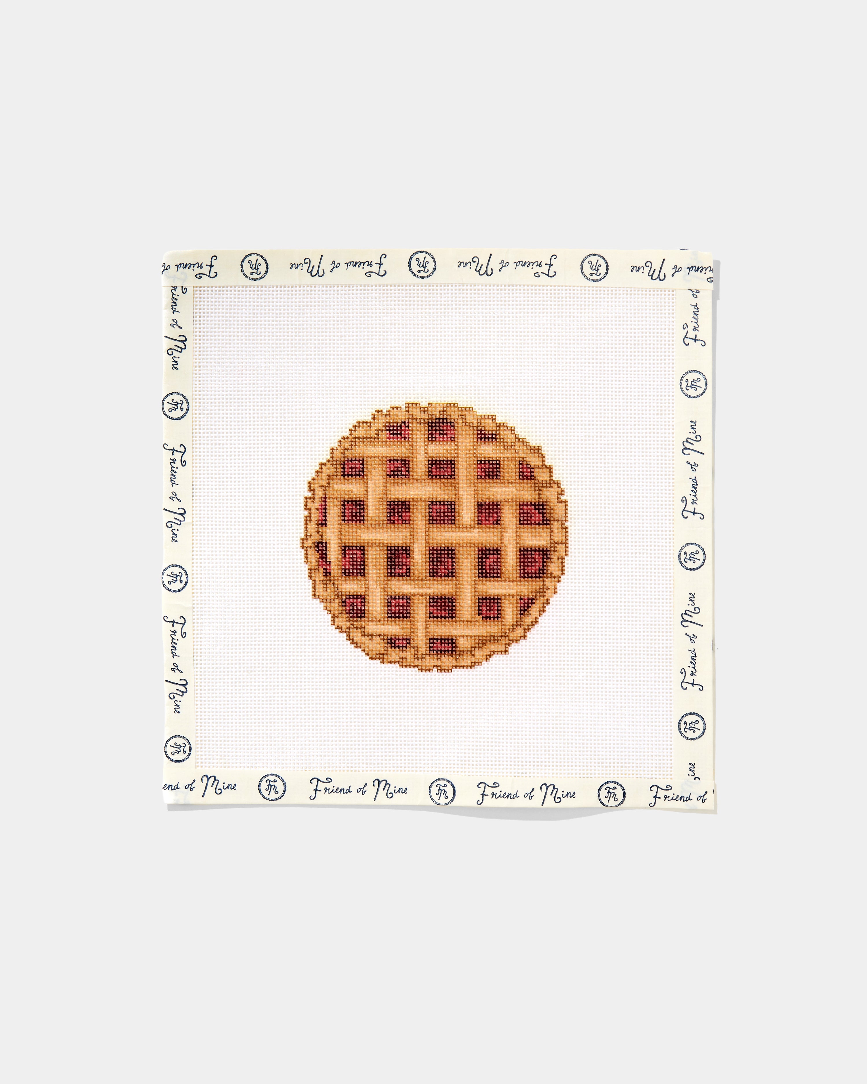 Strawberry Pie Needlepoint Canvas