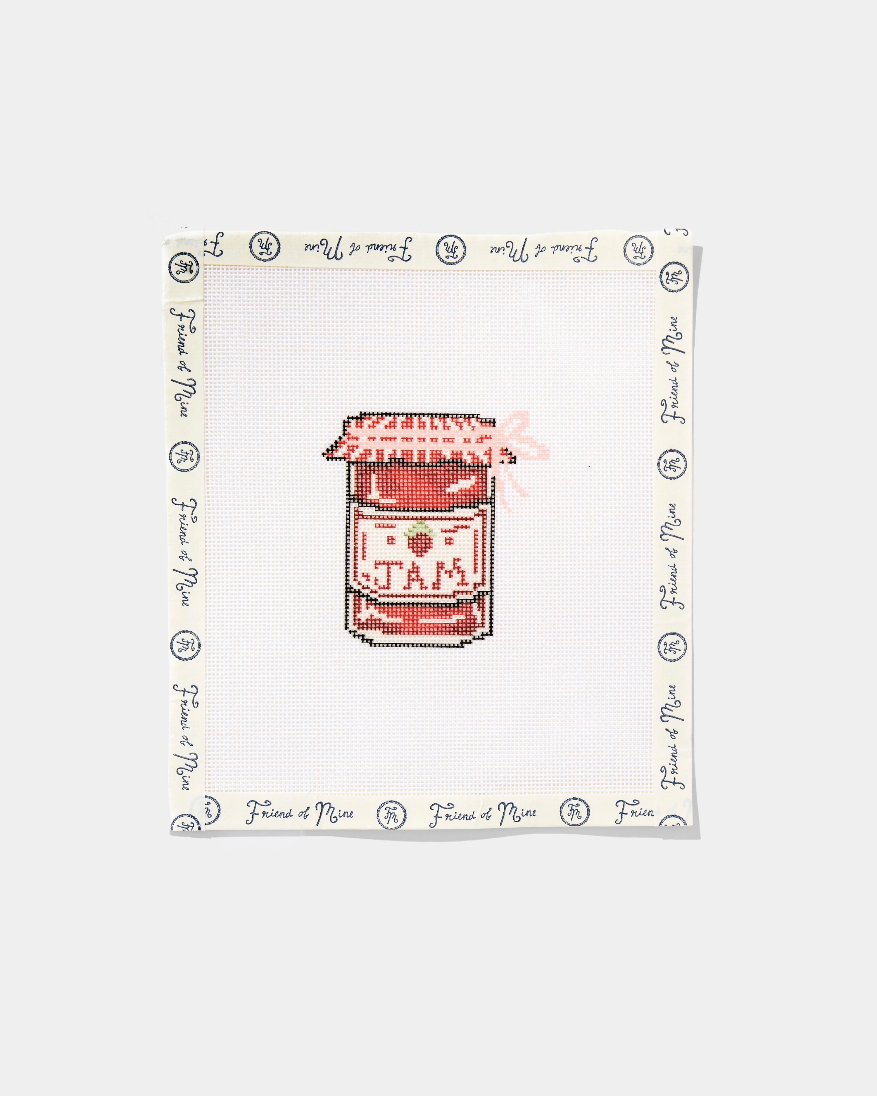 Strawberry Jam Needlepoint Canvas