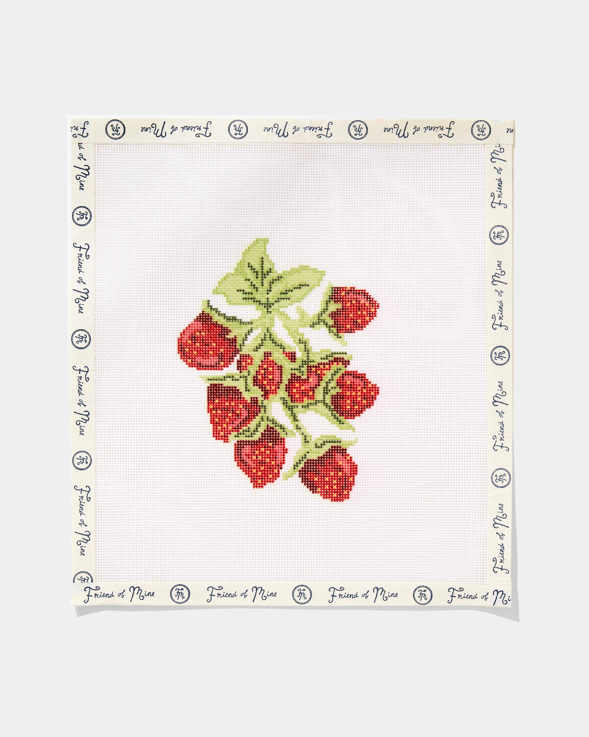 Strawberry Bunch Needlepoint Canvas