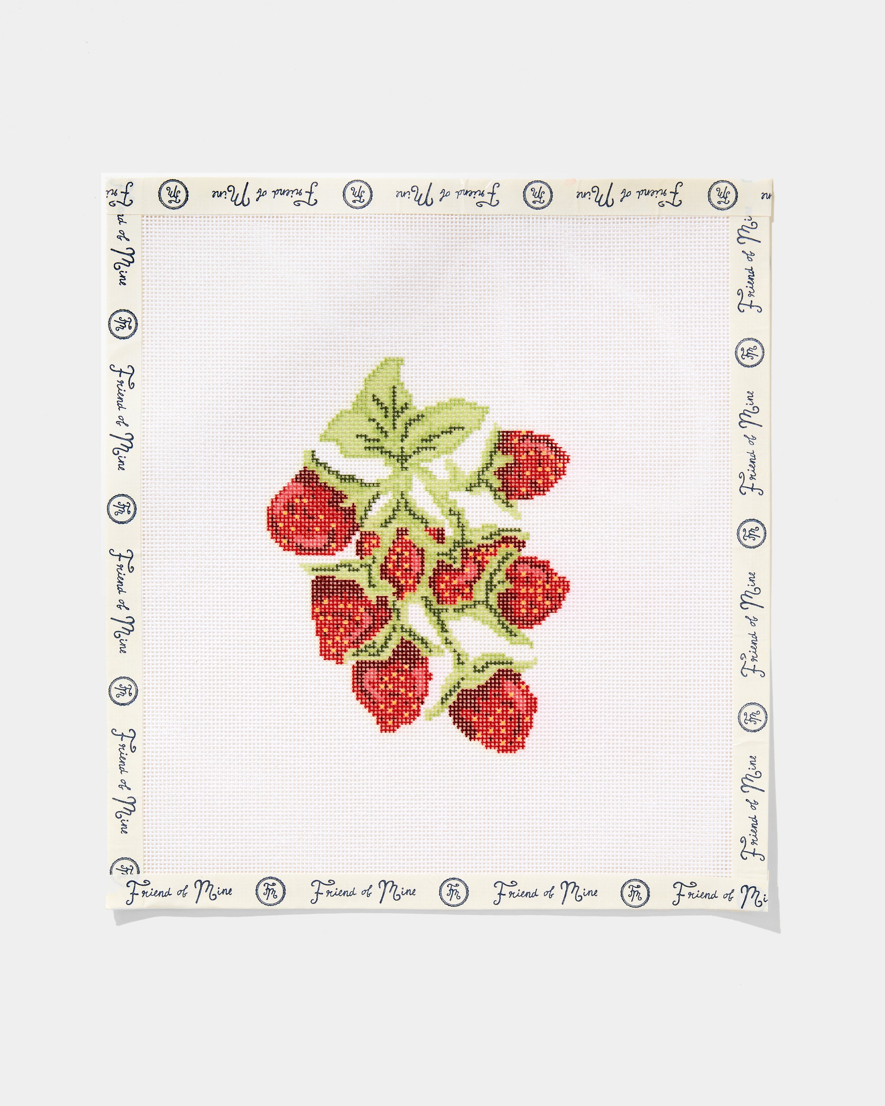 Strawberry Bunch Needlepoint Canvas