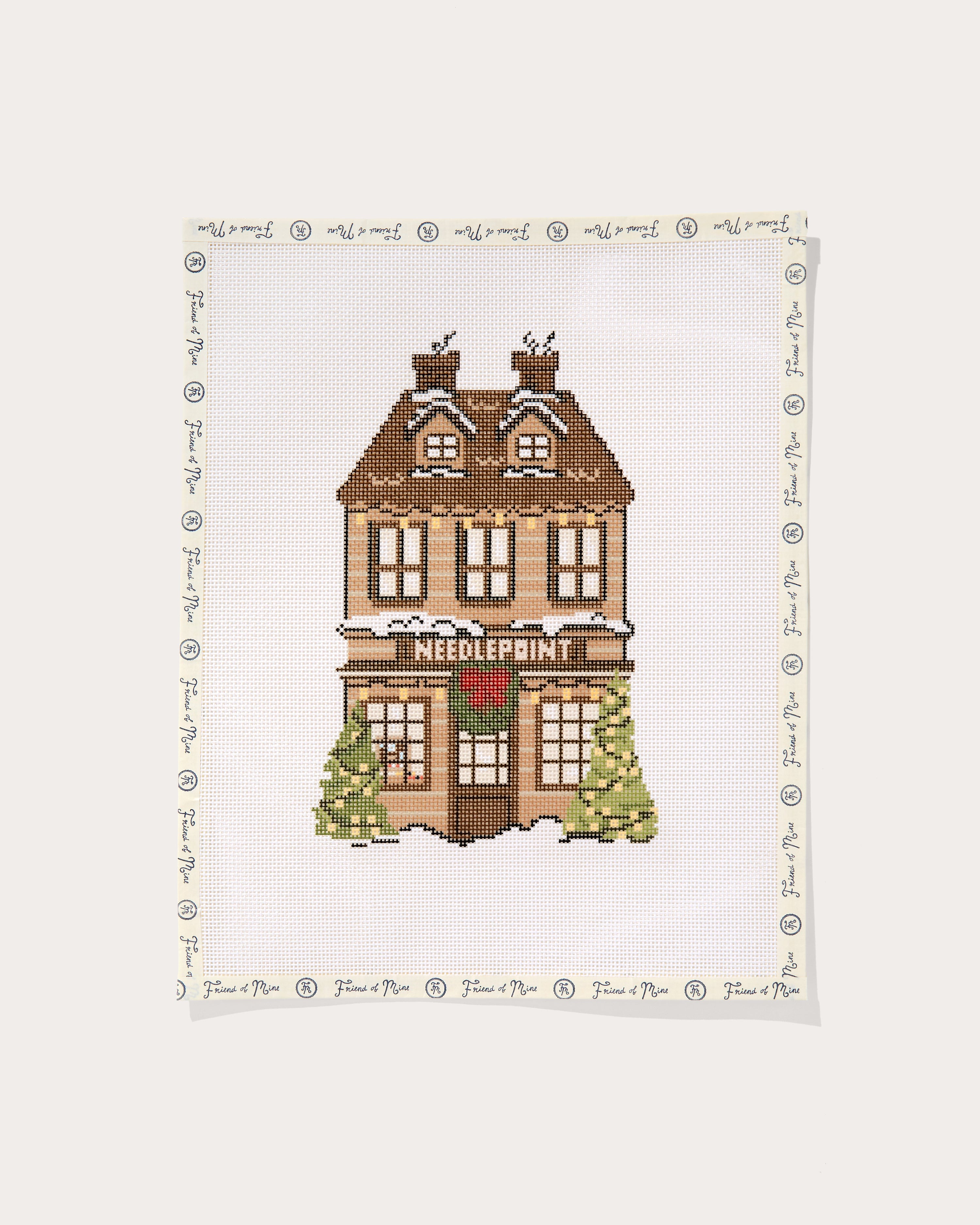 Cotswolds Christmas Village Needlepoint Shop (PREORDER 8-12 WEEKS)