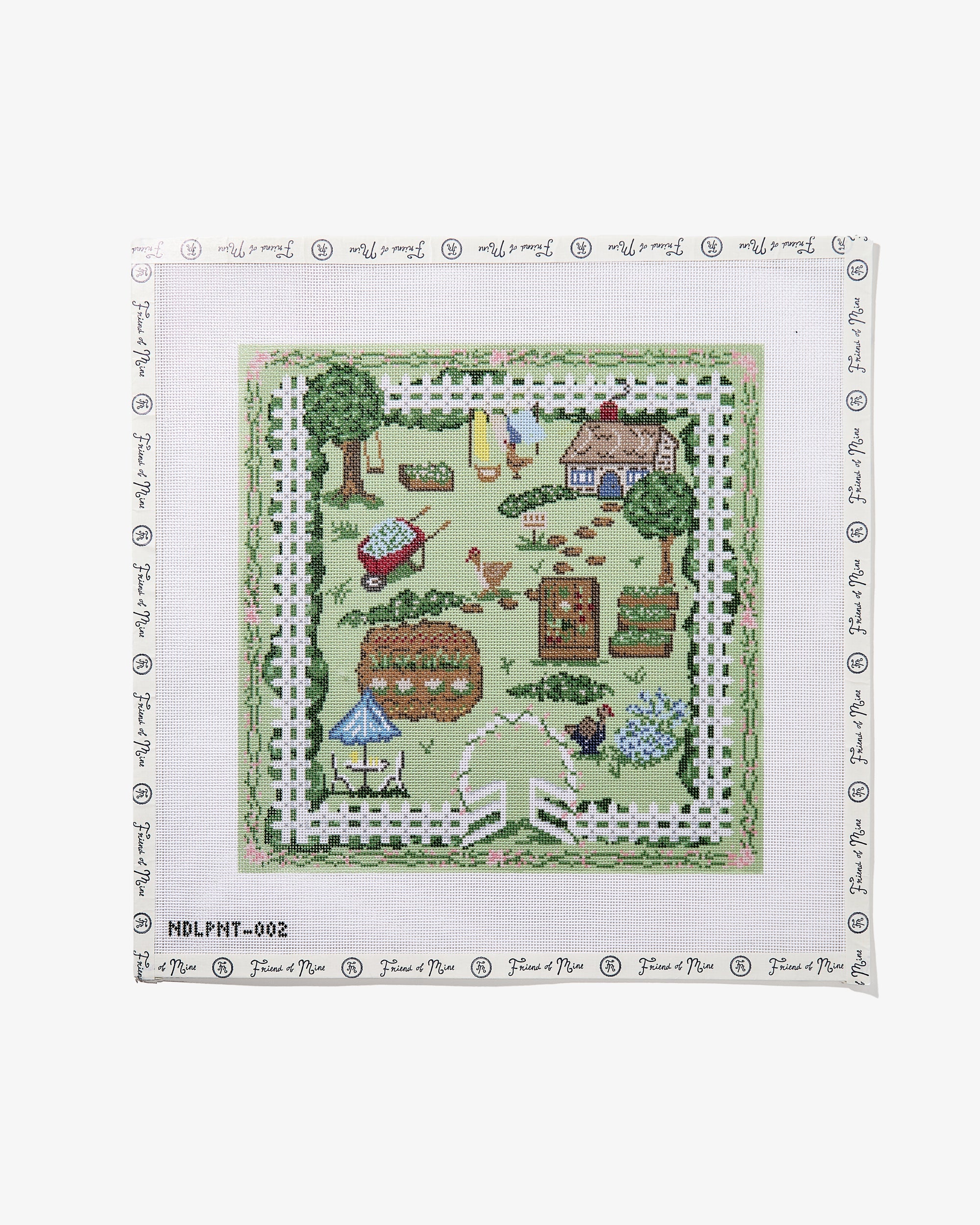Dolly Garden Needlepoint Canvas (Wholesale Preorder)
