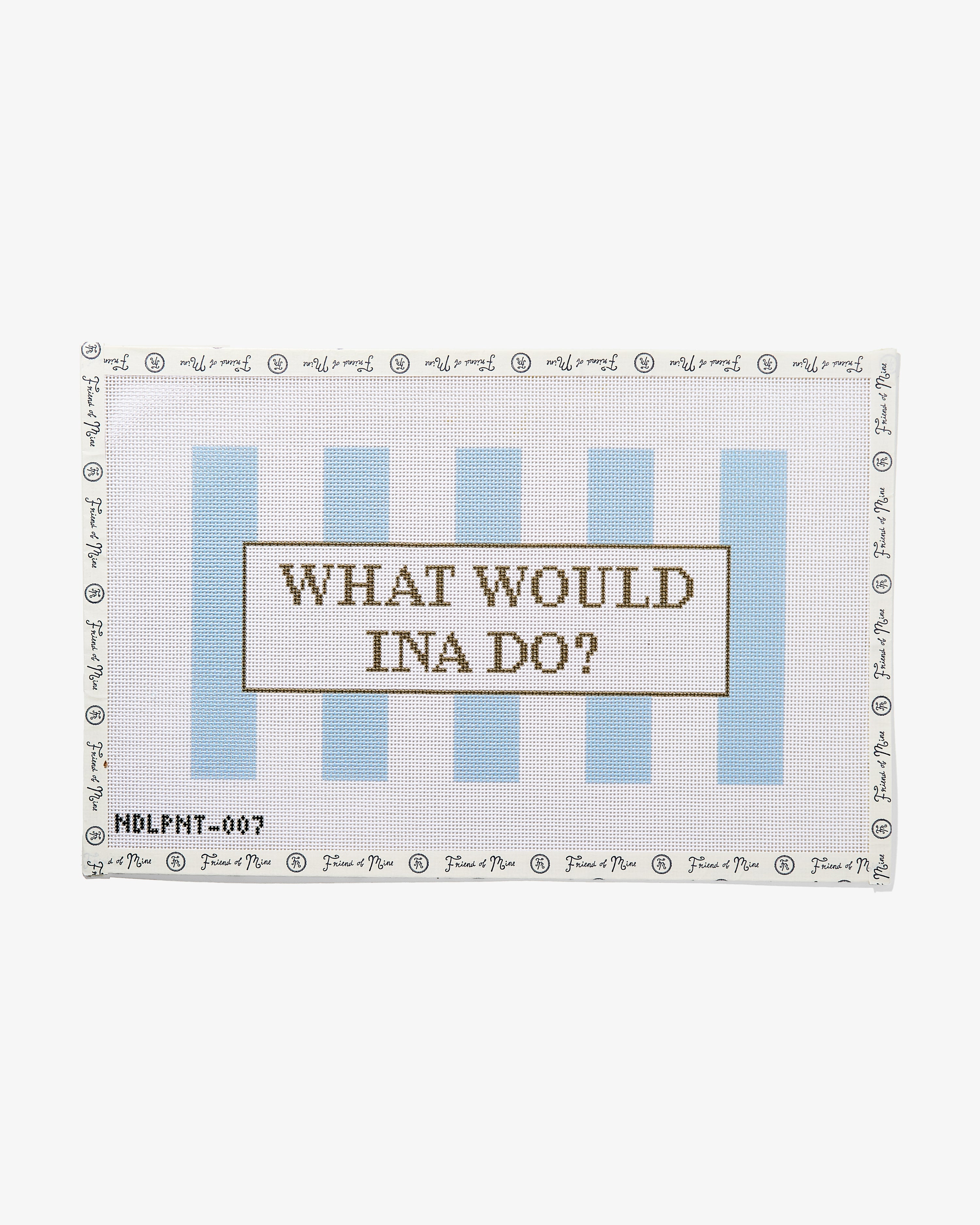 What Would Ina Do Needlepoint Canvas (Wholesale Preorder)