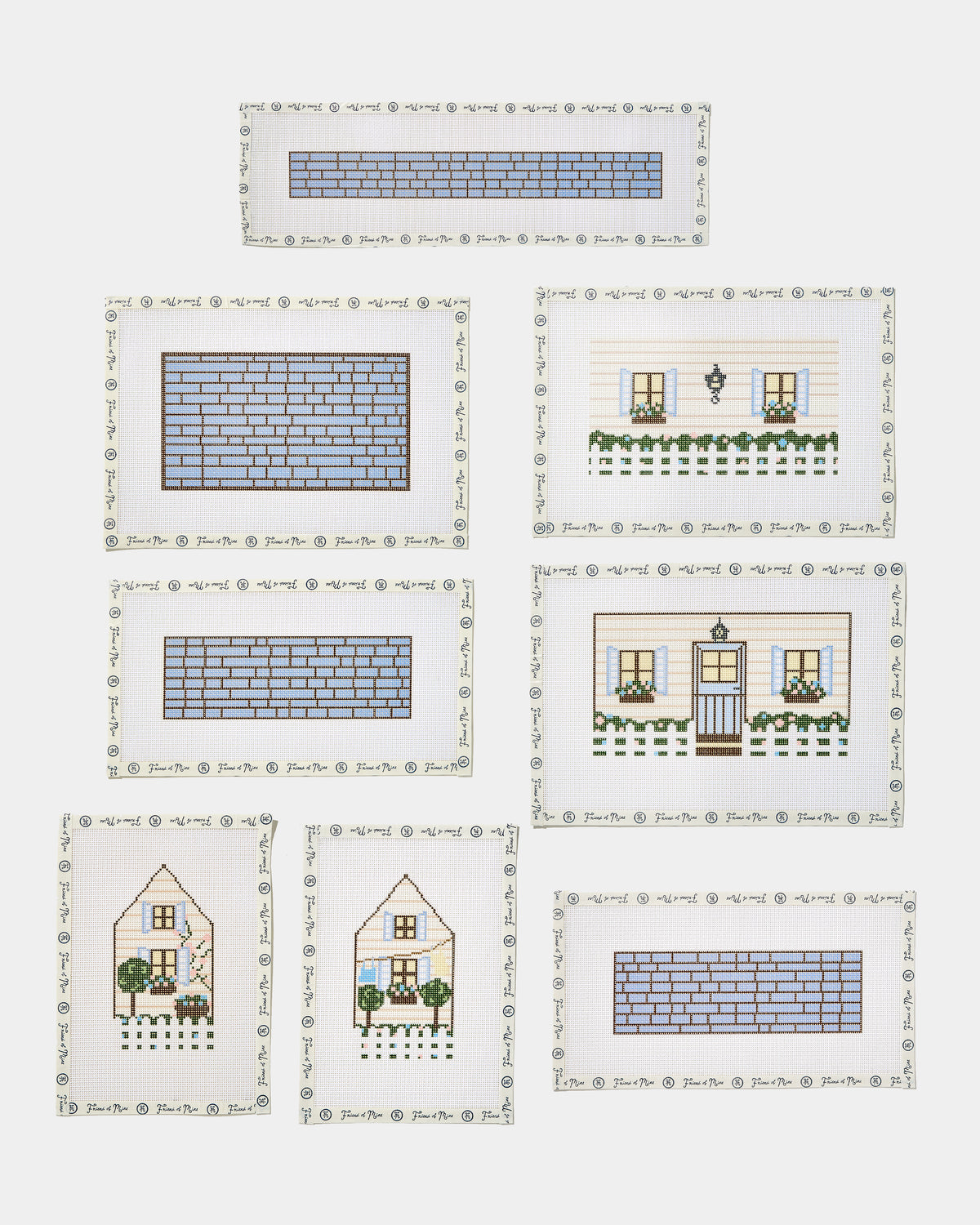 House Purse Canvas – Cottage (4-6 week preorder)