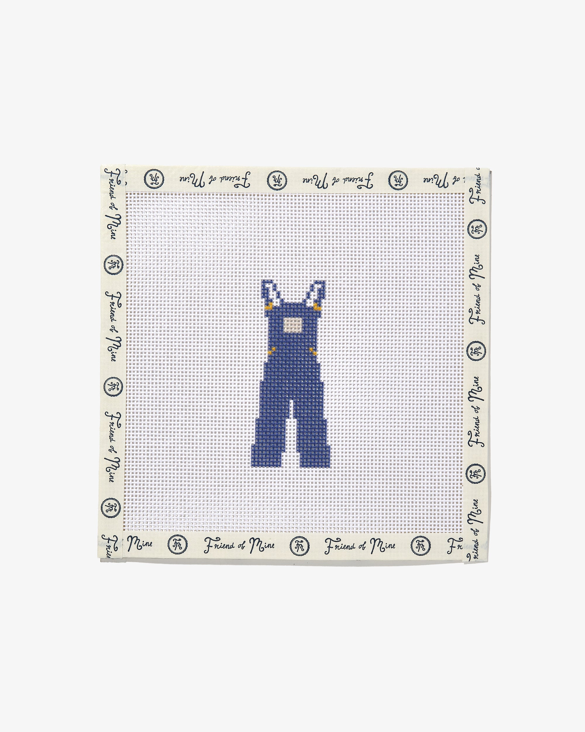 Overalls Needlepoint Canvas