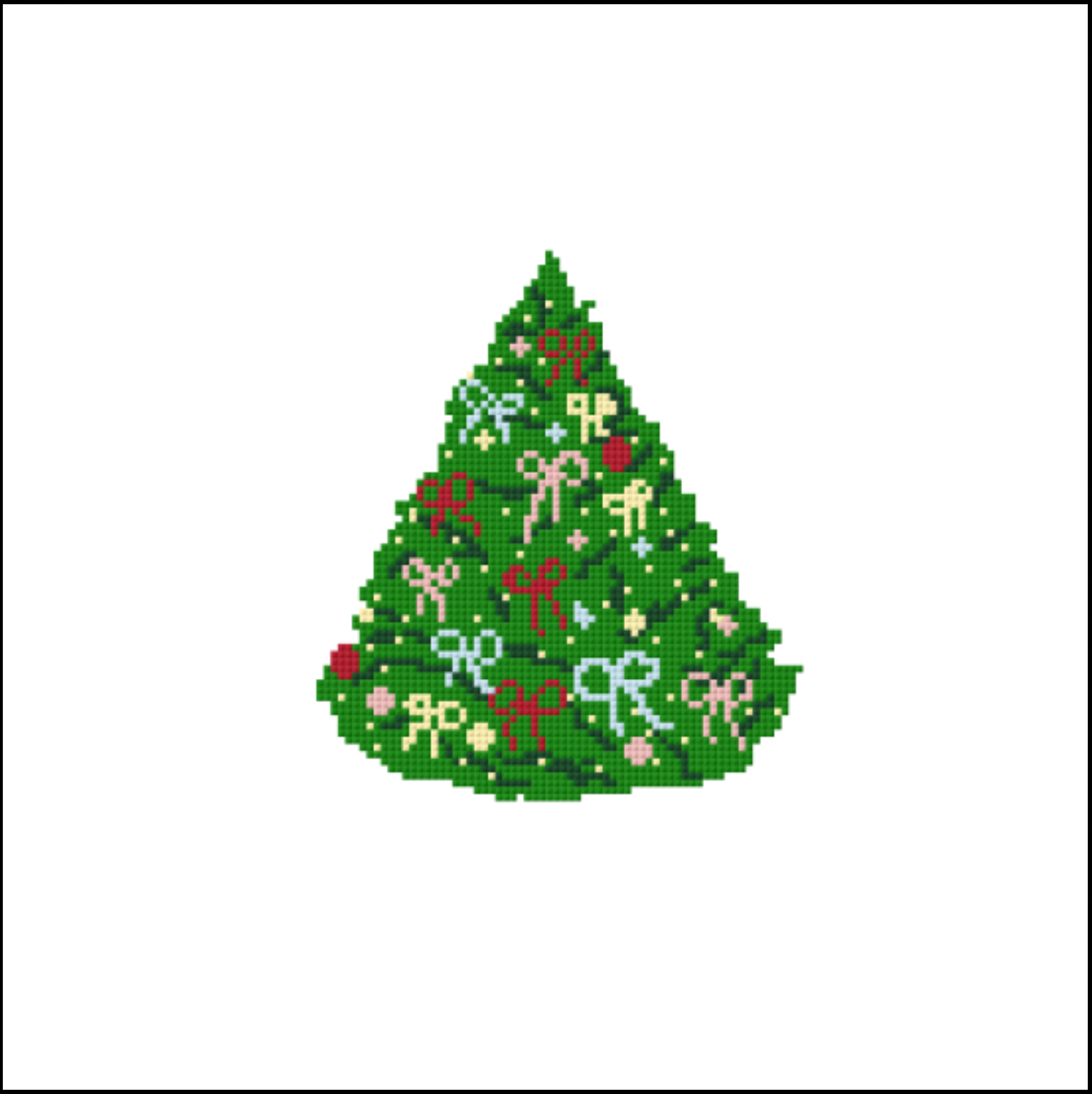 Color Christmas Tree- DIGITAL DOWNLOAD