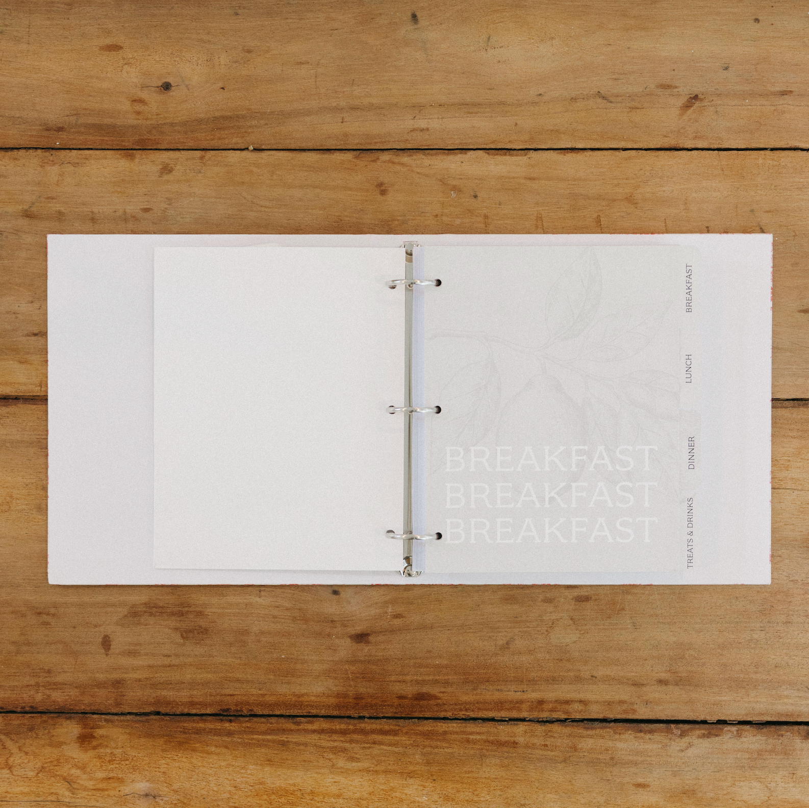 Friend of Mine Recipe Binder