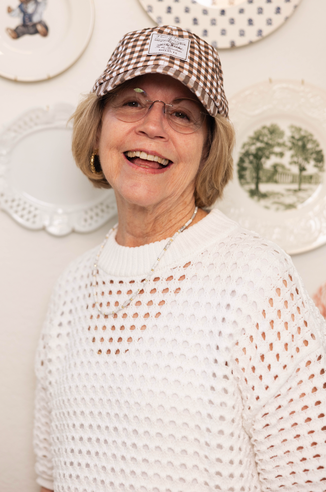 Gingham Hat