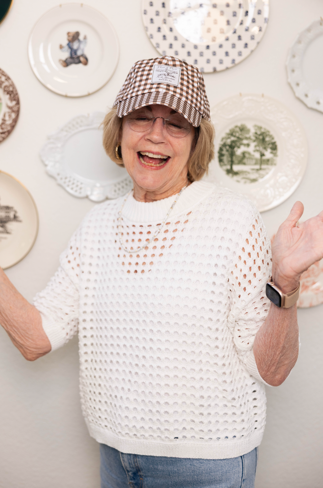 Gingham Hat