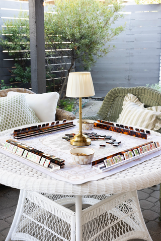 DOLLY CLASSIC TOILE MAHJONG MAT