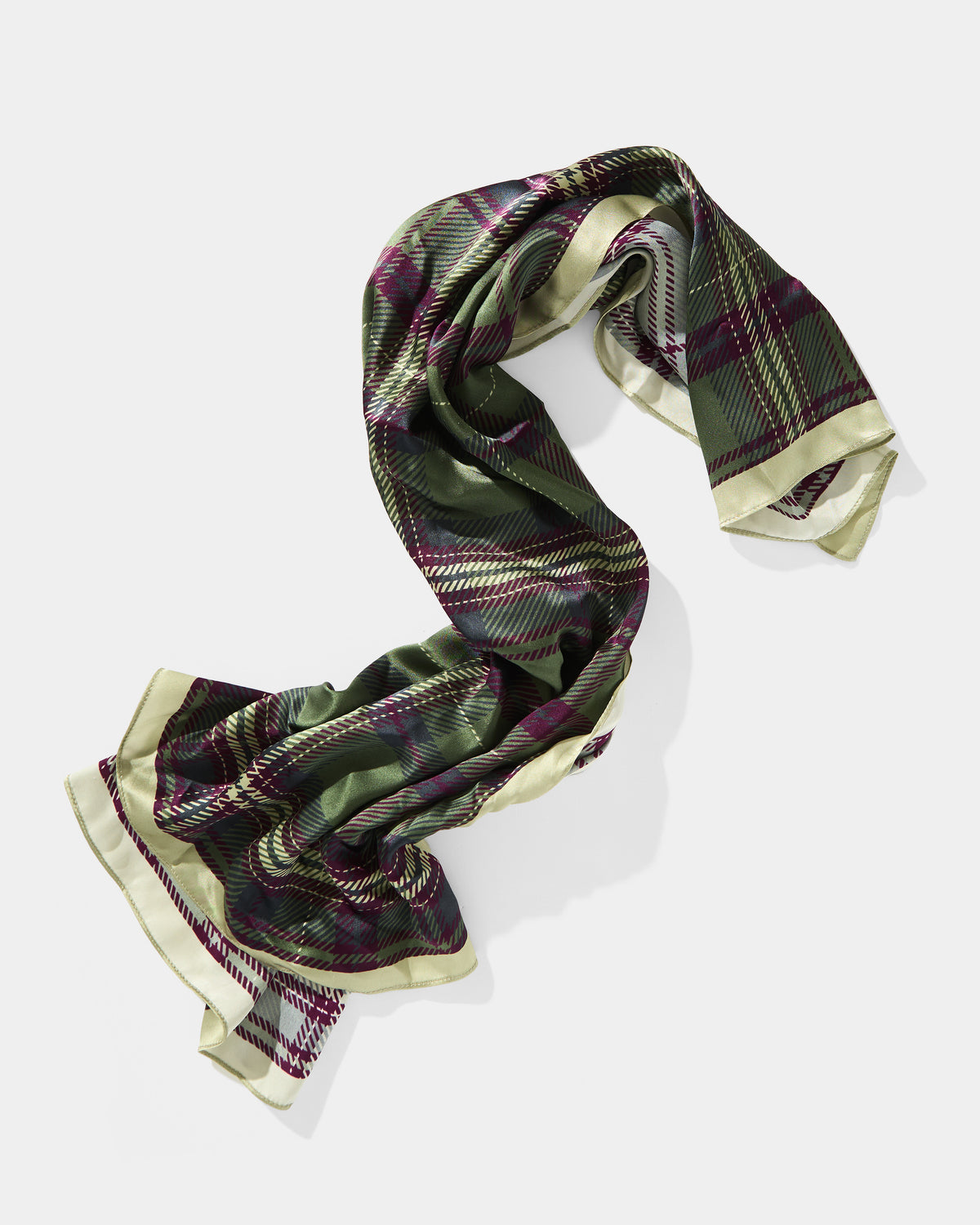 Tartan Silk Scarf (Harrison Wallace X Friend of Mine)