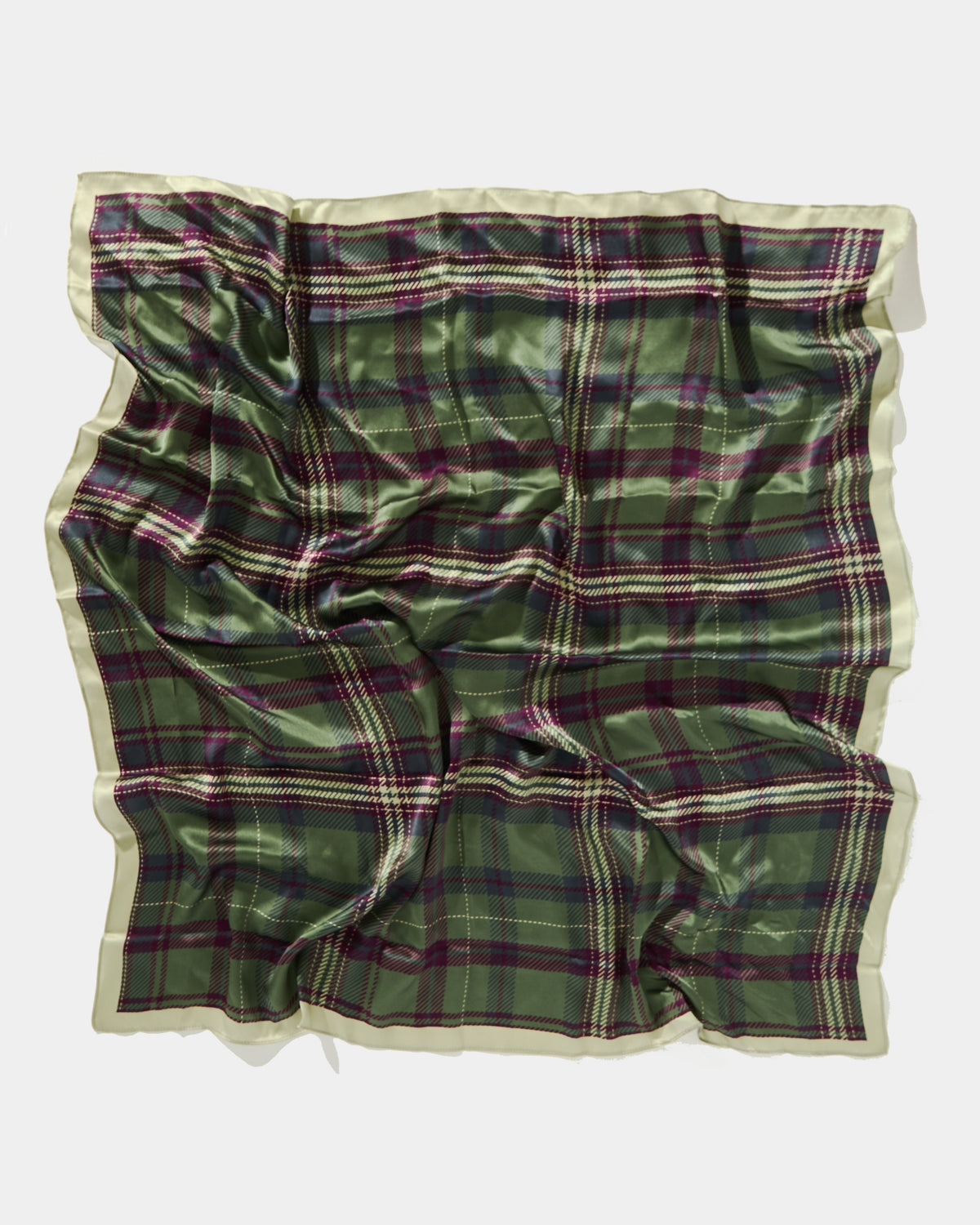 Tartan Silk Scarf (Harrison Wallace X Friend of Mine)