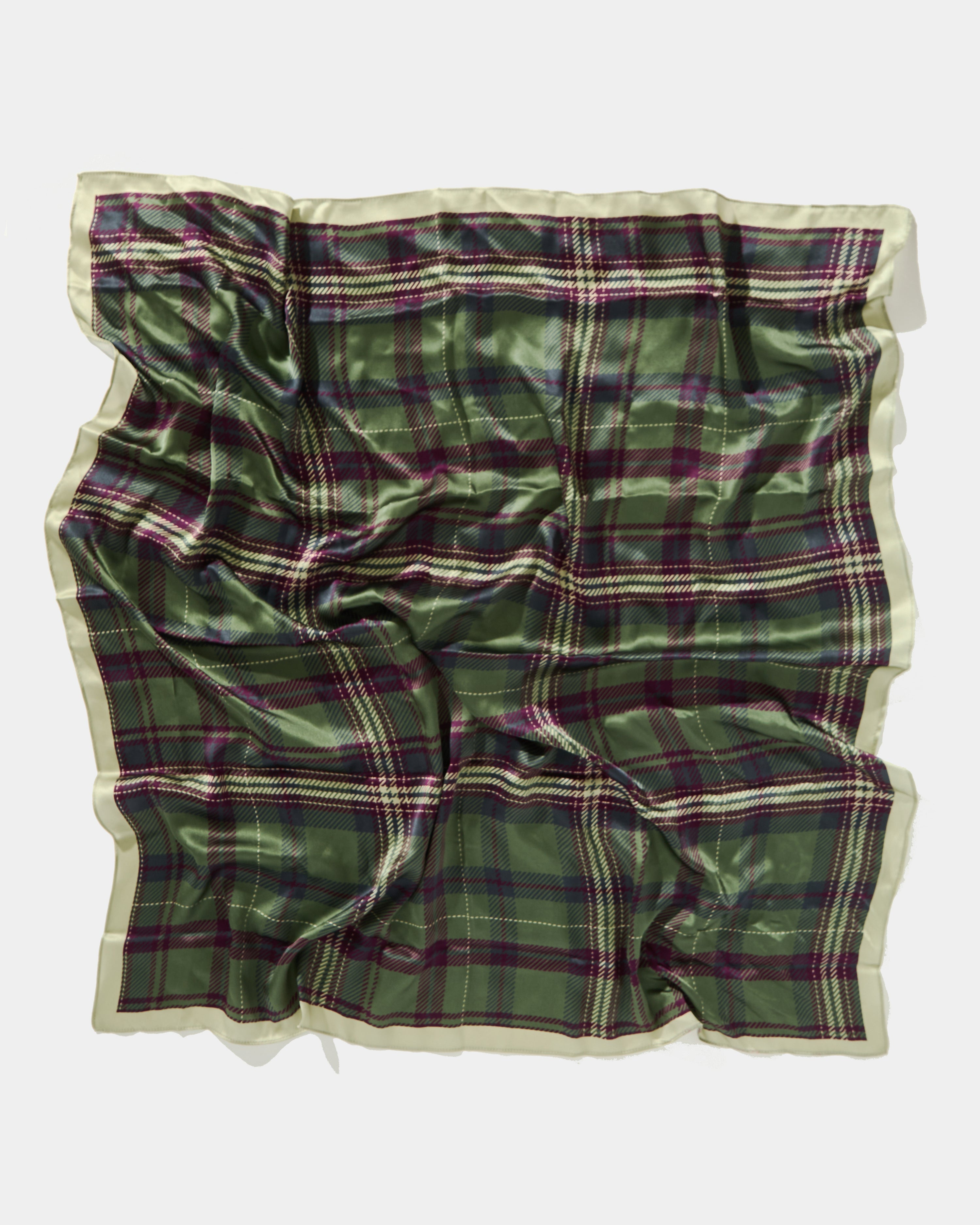 Tartan Silk Scarf (Harrison Wallace X Friend of Mine)
