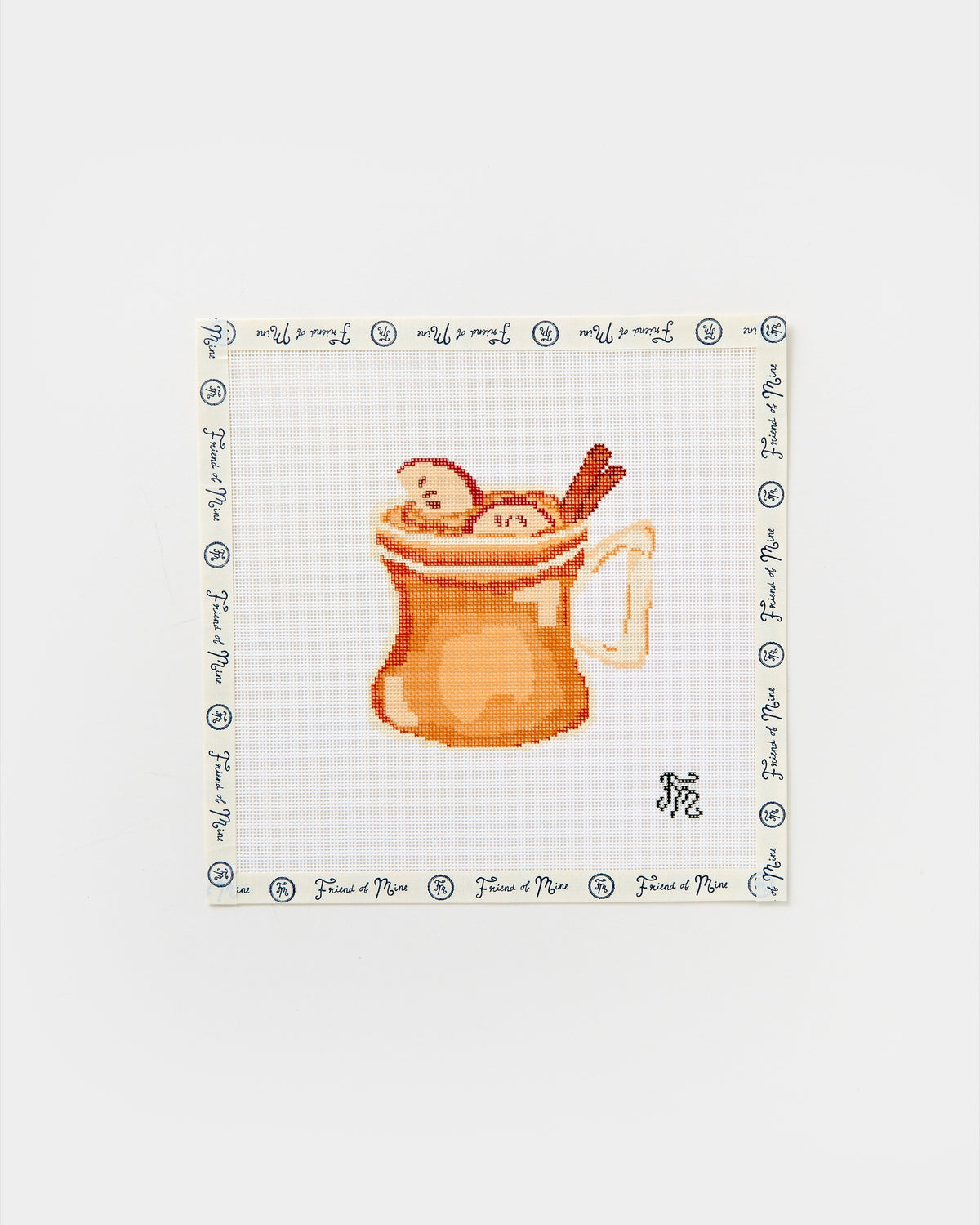 Apple Cider needlepoint canvas