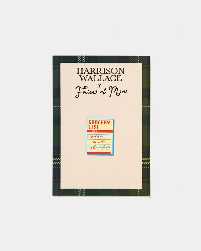 Grocery List Needleminder (Harrison Wallace X Friend of Mine)