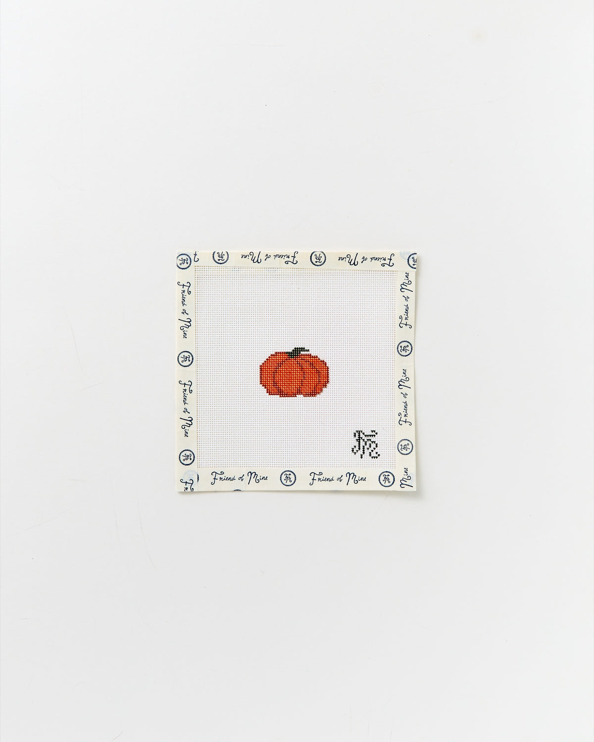 Pumpkin Mini needlepoint canvas