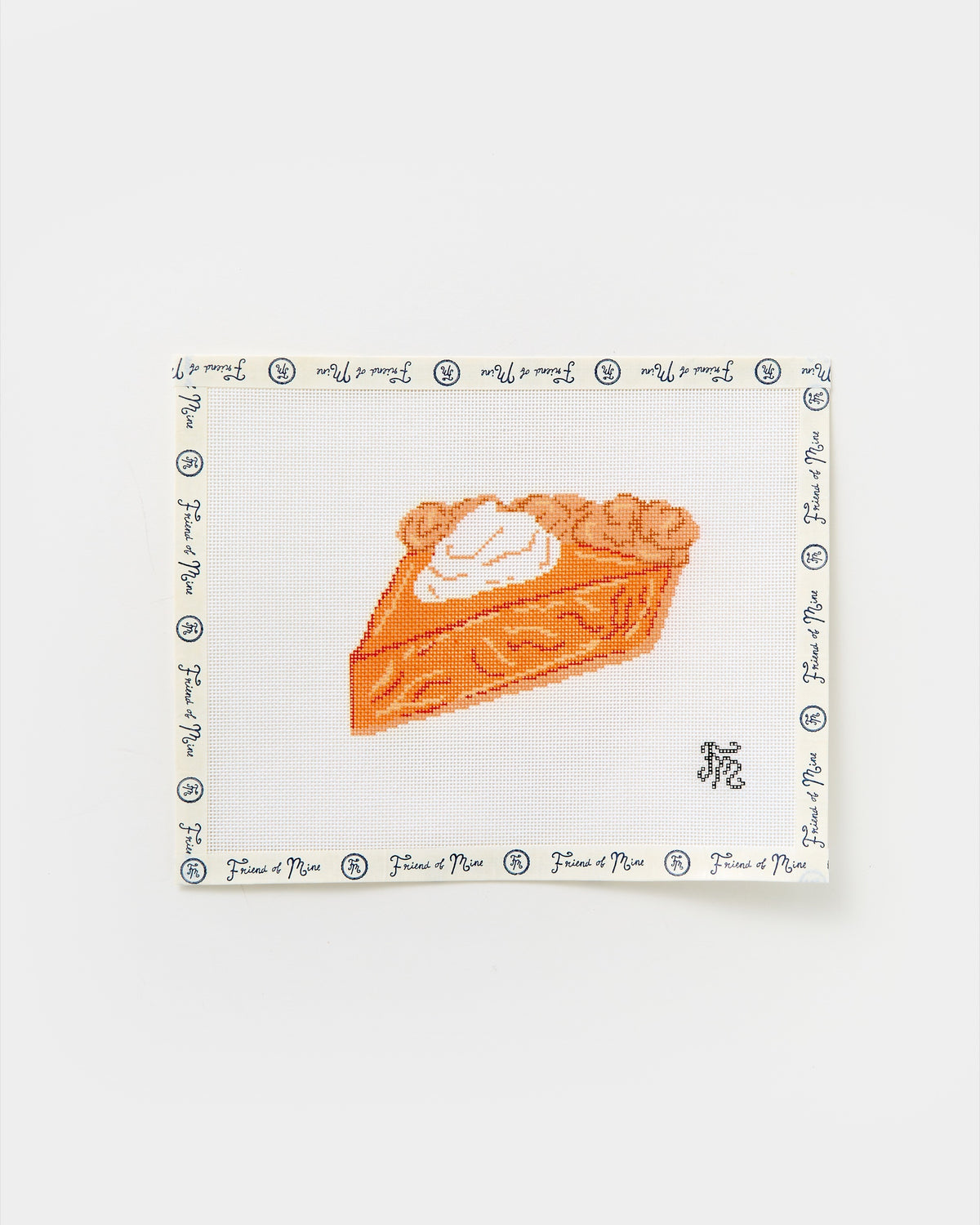 Pumpkin Pie needlepoint canvas