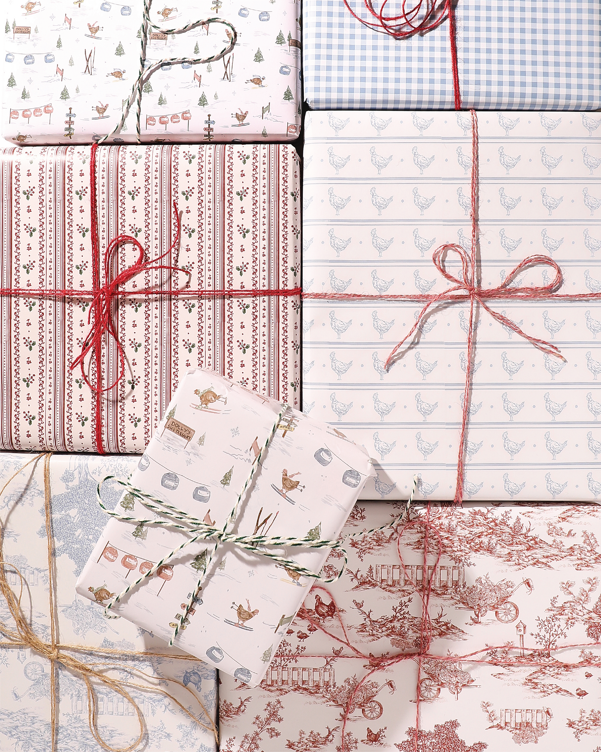 Dolly's Stripe Wrapping Paper