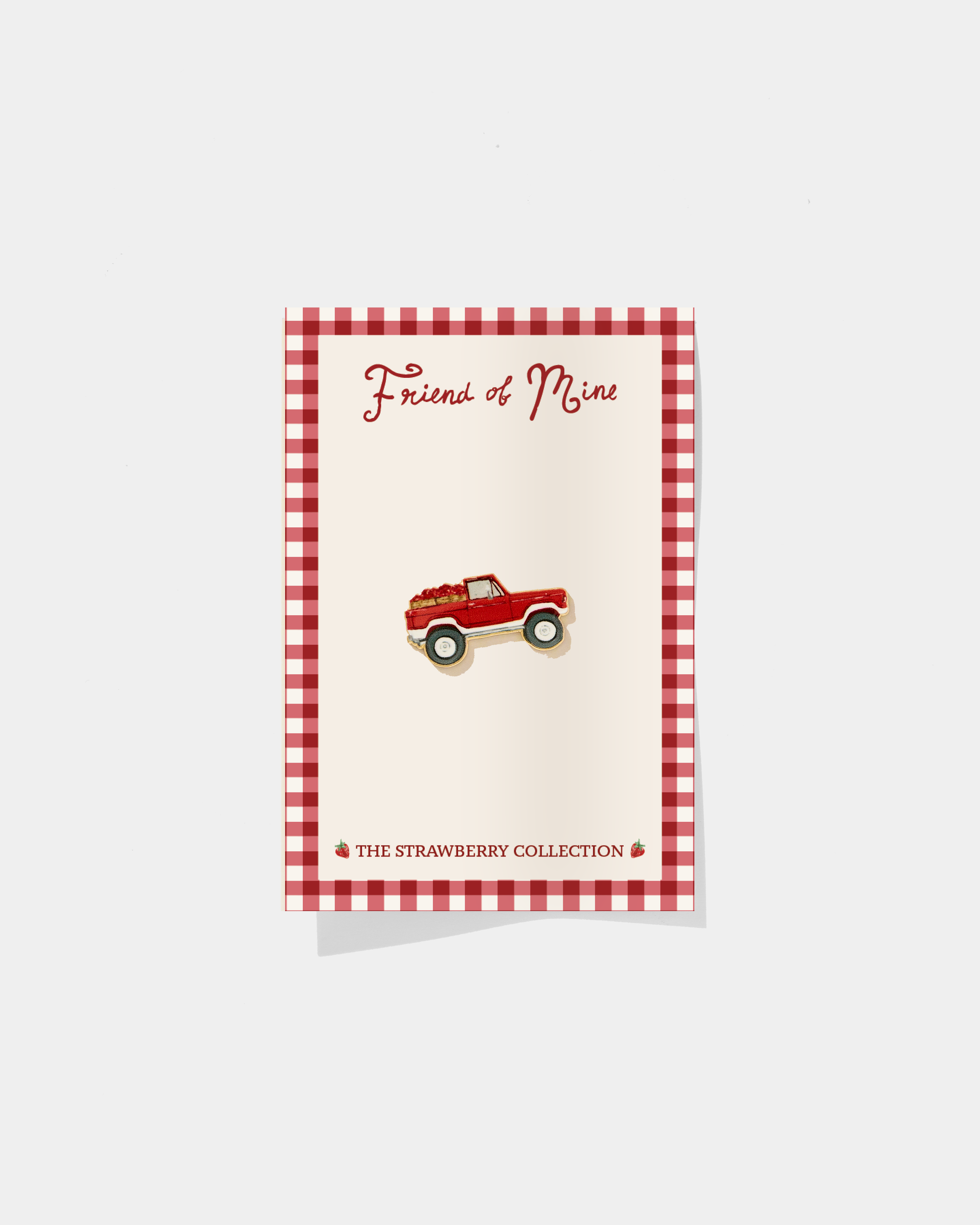 Strawberry Truck Needleminder