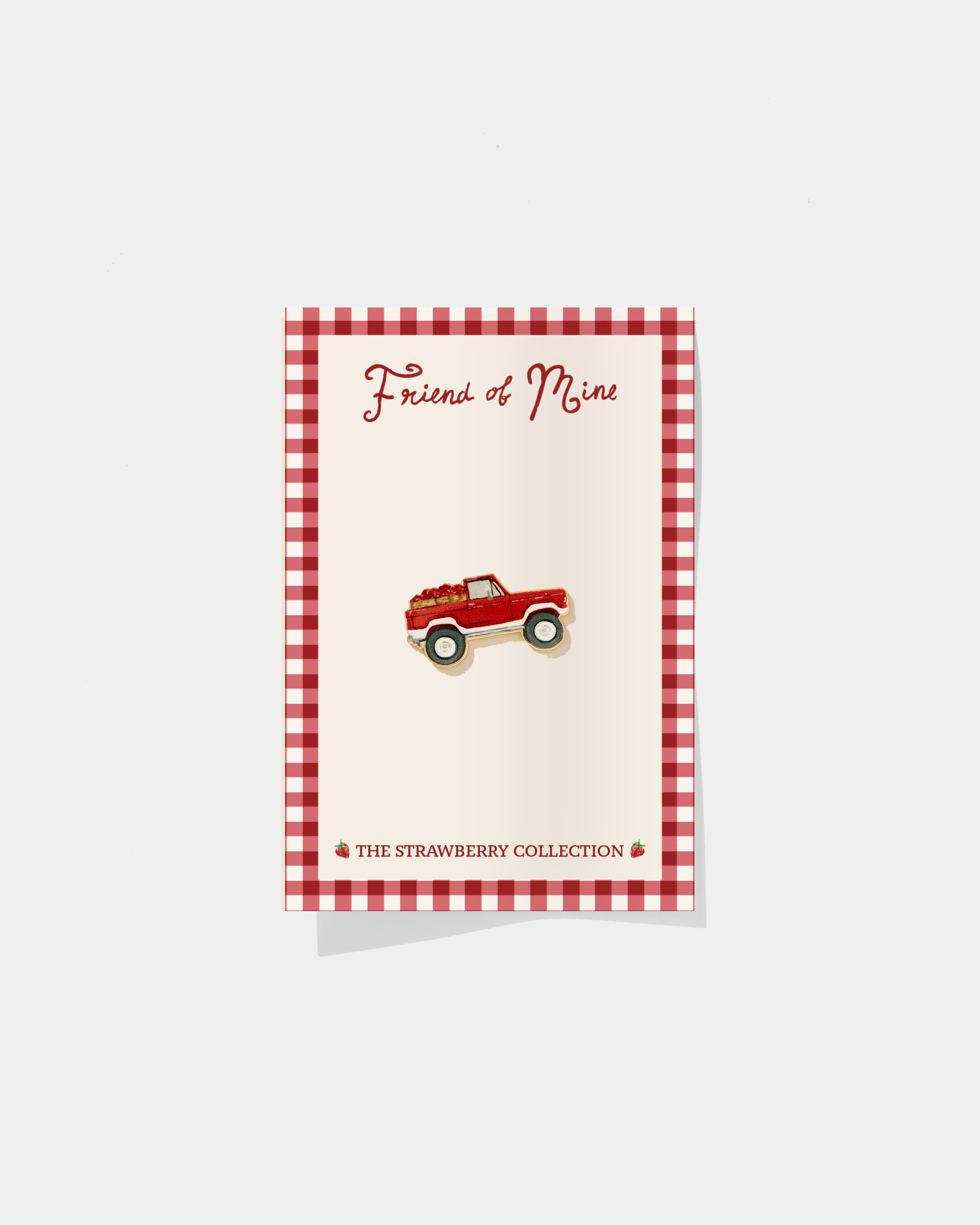 Strawberry Truck Needleminder