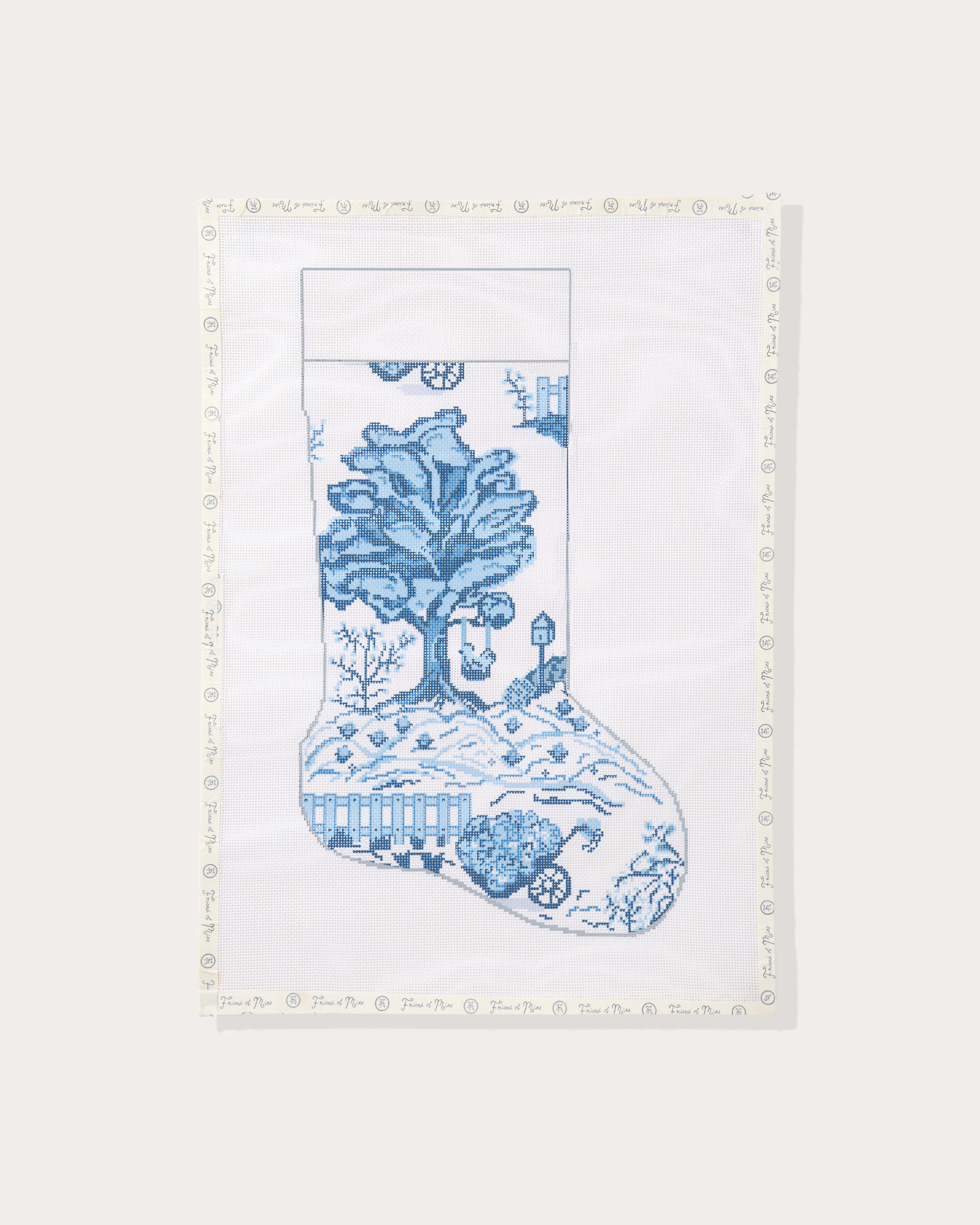Toile Stocking (PREORDER 8-12 WEEKS)